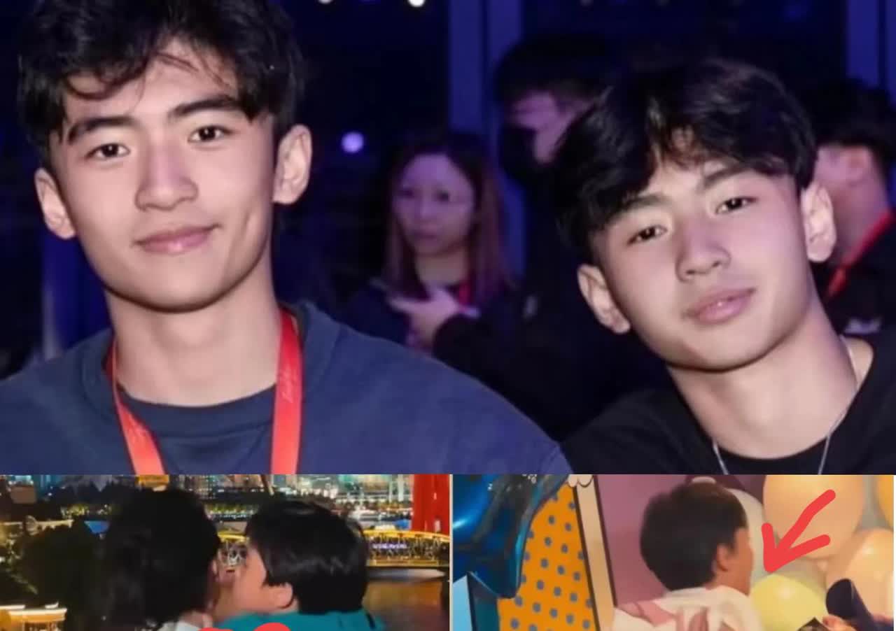 张柏芝首次公开，三个儿子近照。三个儿子，三种性格，基因太强大了！大儿