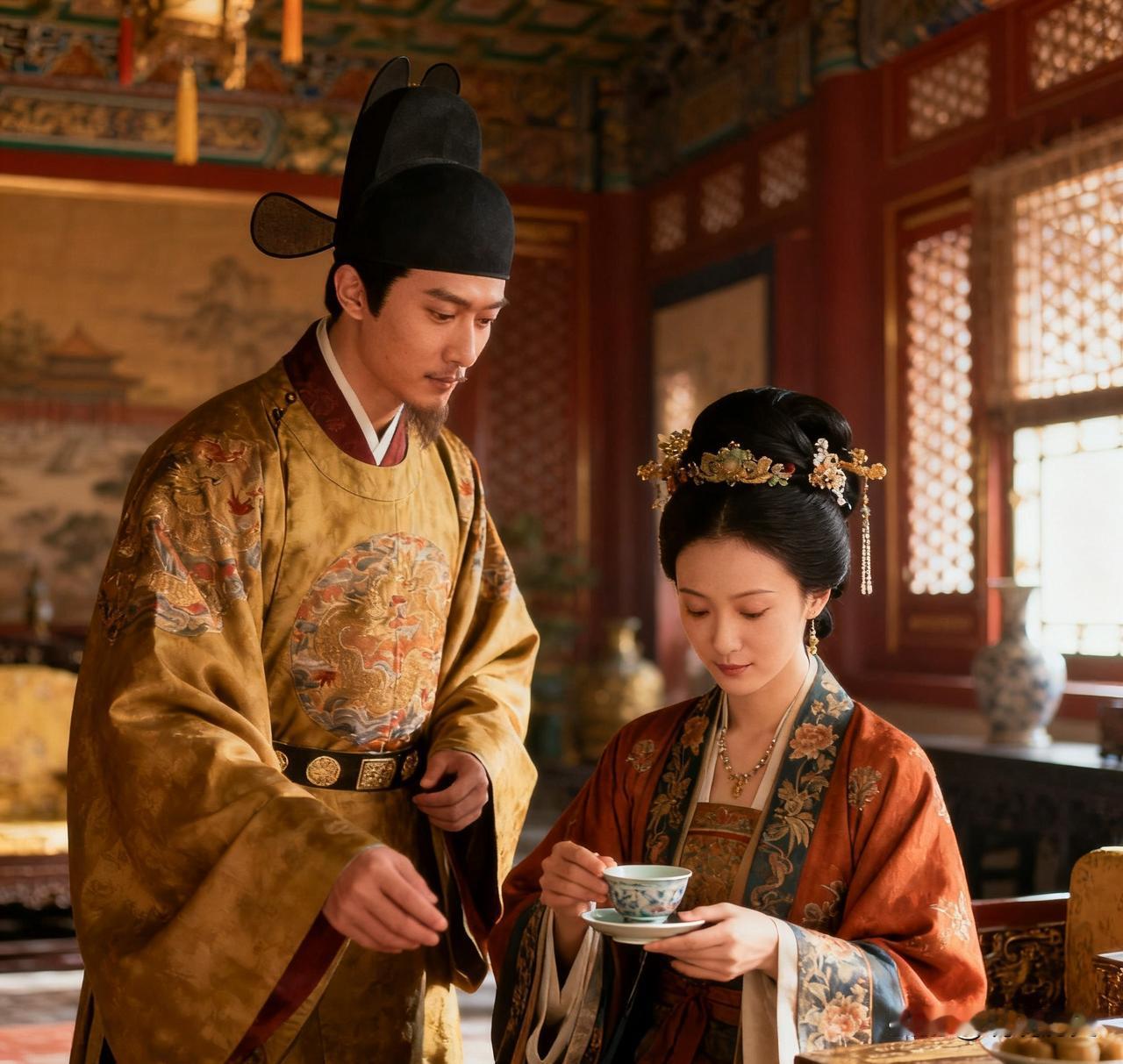 1581年，万历皇帝到慈宁宫看望母亲，忽然一时兴起，看上了母亲身边的一个宫女，当