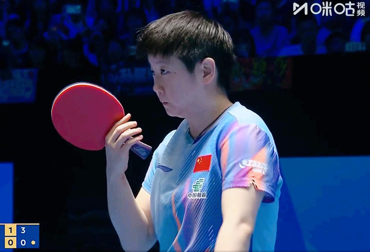 网友对陈熠不友好！陈熠和孙颖莎这场球，陈熠每次发球的时候，都有人起哄。