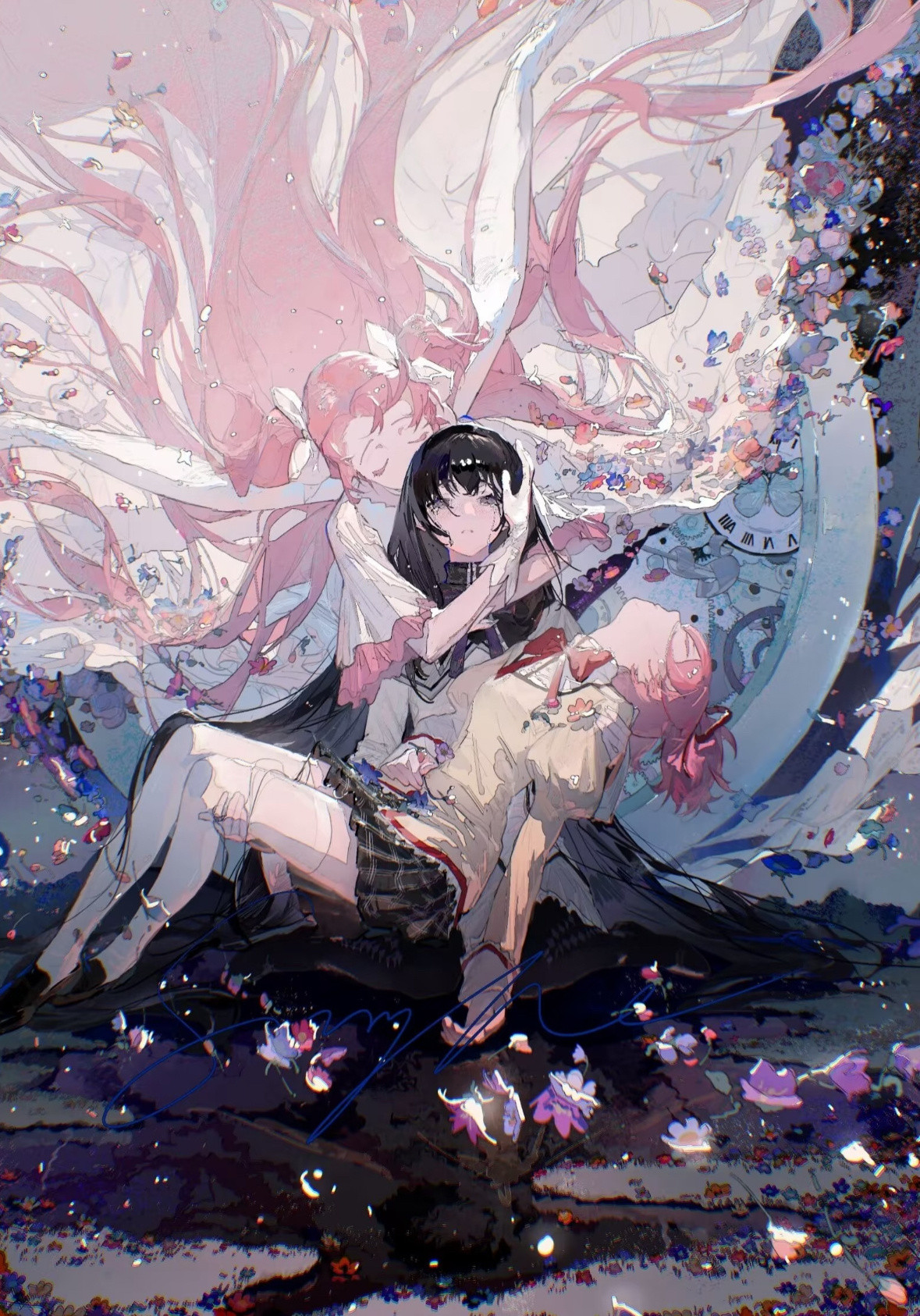 【焰圆】神与魔共舞，罪与爱同歌！💗🖤日漫春日追番攻略魔法少女小圆​​​