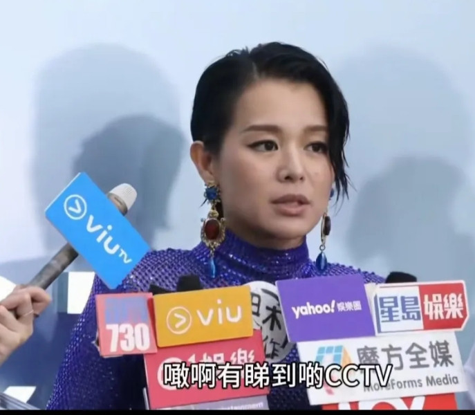 事隔这么久，媒体依然没有放过胡杏儿，依然问她老公的“搂抱门”。胡杏儿真的很智