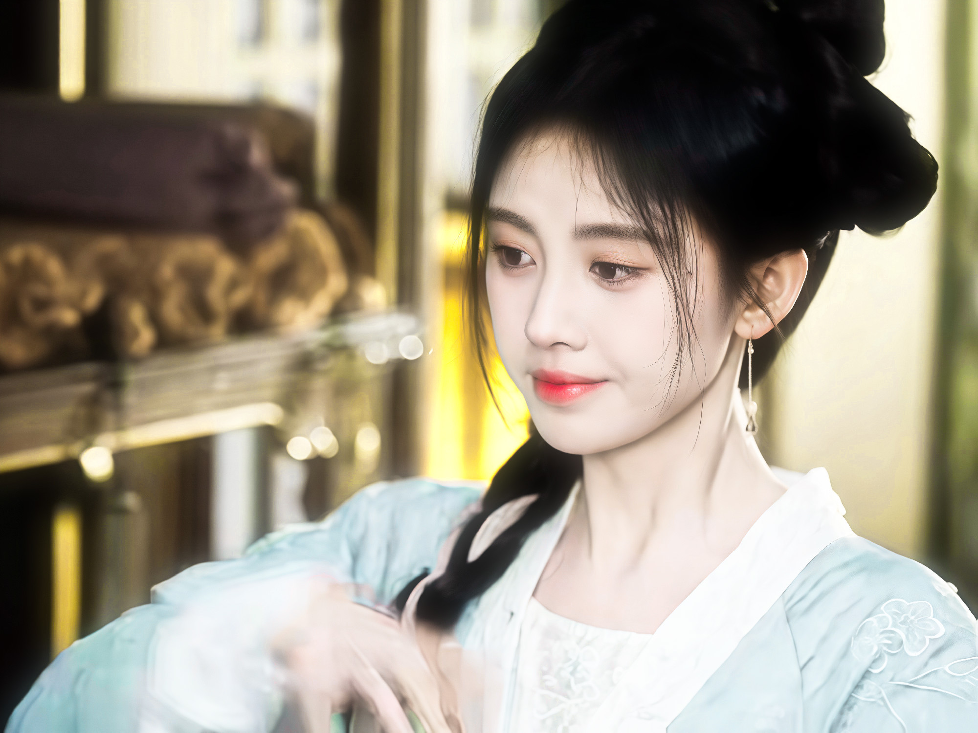 鞠婧祎苏绿夏jjy鞠婧祎万花世界一场心动就这样诞生在一个繁花似锦的春日”𝘼