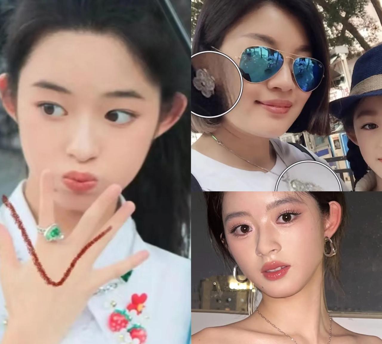 黄杨钿甜家一柜子饰品，根本不是网友说的为了拍卖，也不是为了收藏，你们真的想不