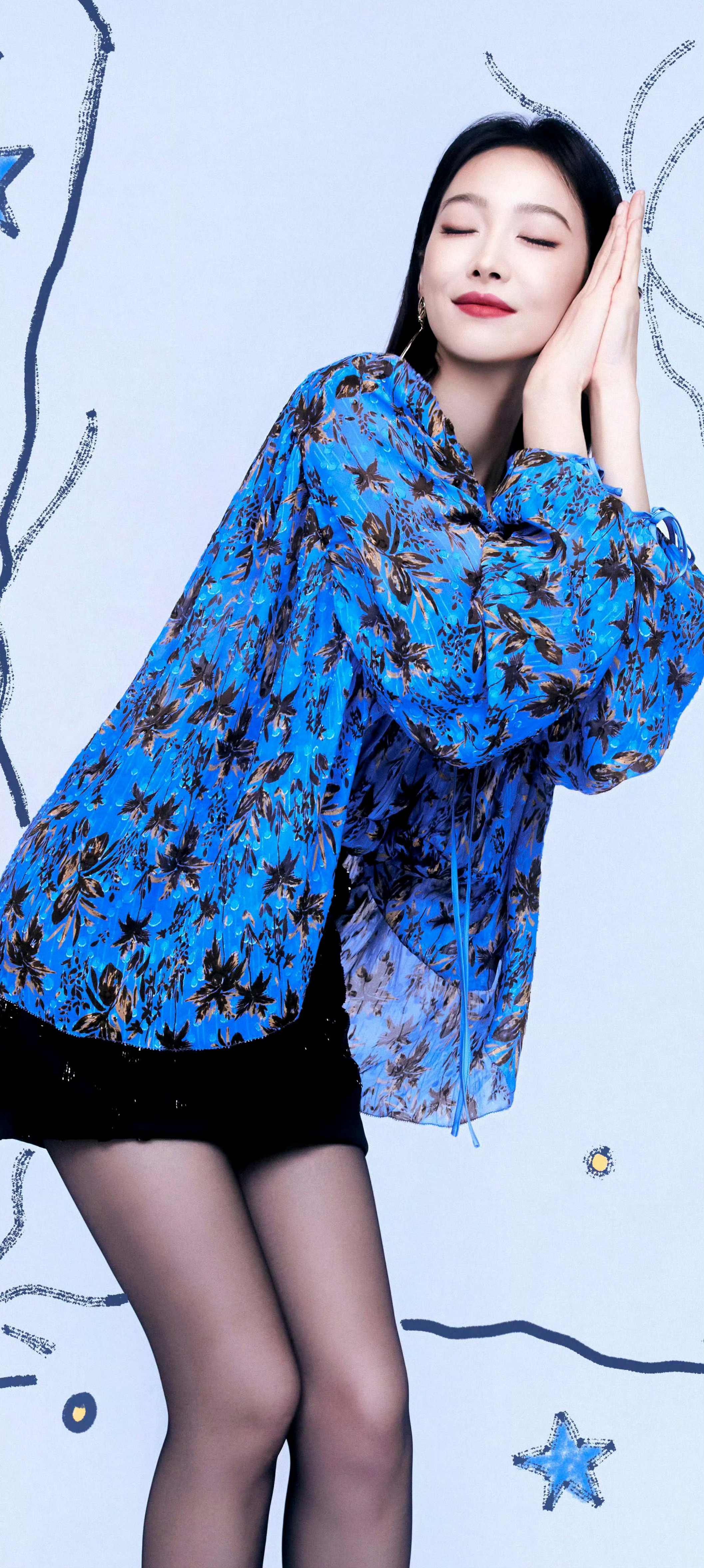 宋茜x最新物料”黑丝