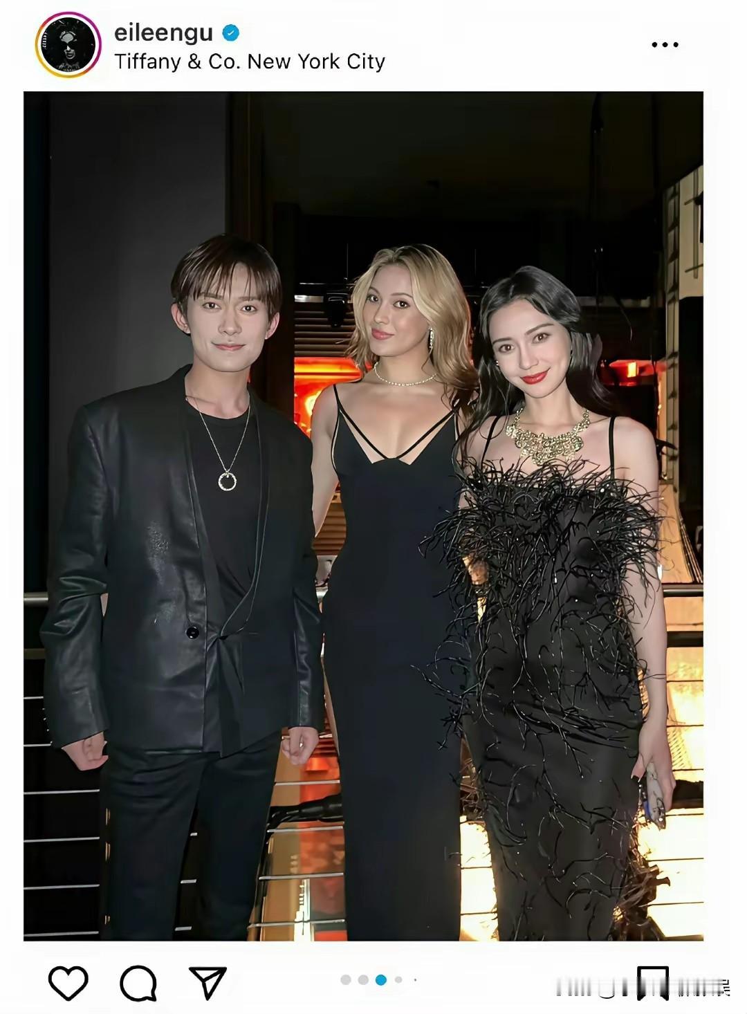 一个是谷爱凌发的，一个是杨颖发的，[捂脸哭]，网友锐评:看来运动员不懂内娱规则