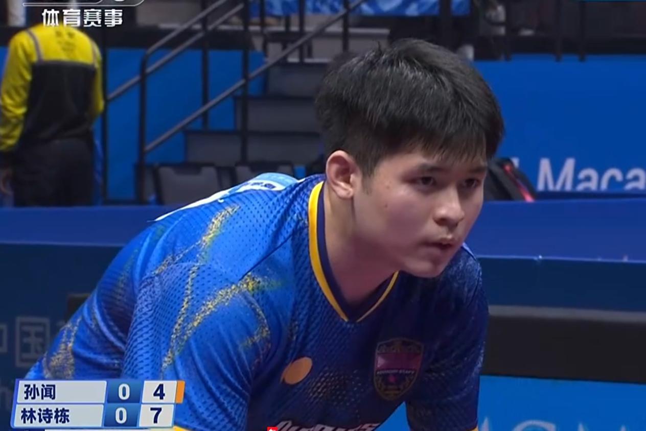 林诗栋4:0拿下，海南独苗继续坚挺，不过下一场对手对他太了解了。很难打。