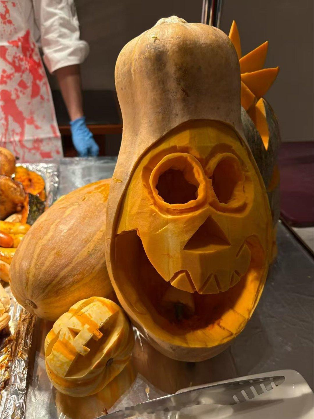 出差酒店自助餐充满了万圣节的气息，有点意思[666]我的美食日记​​​