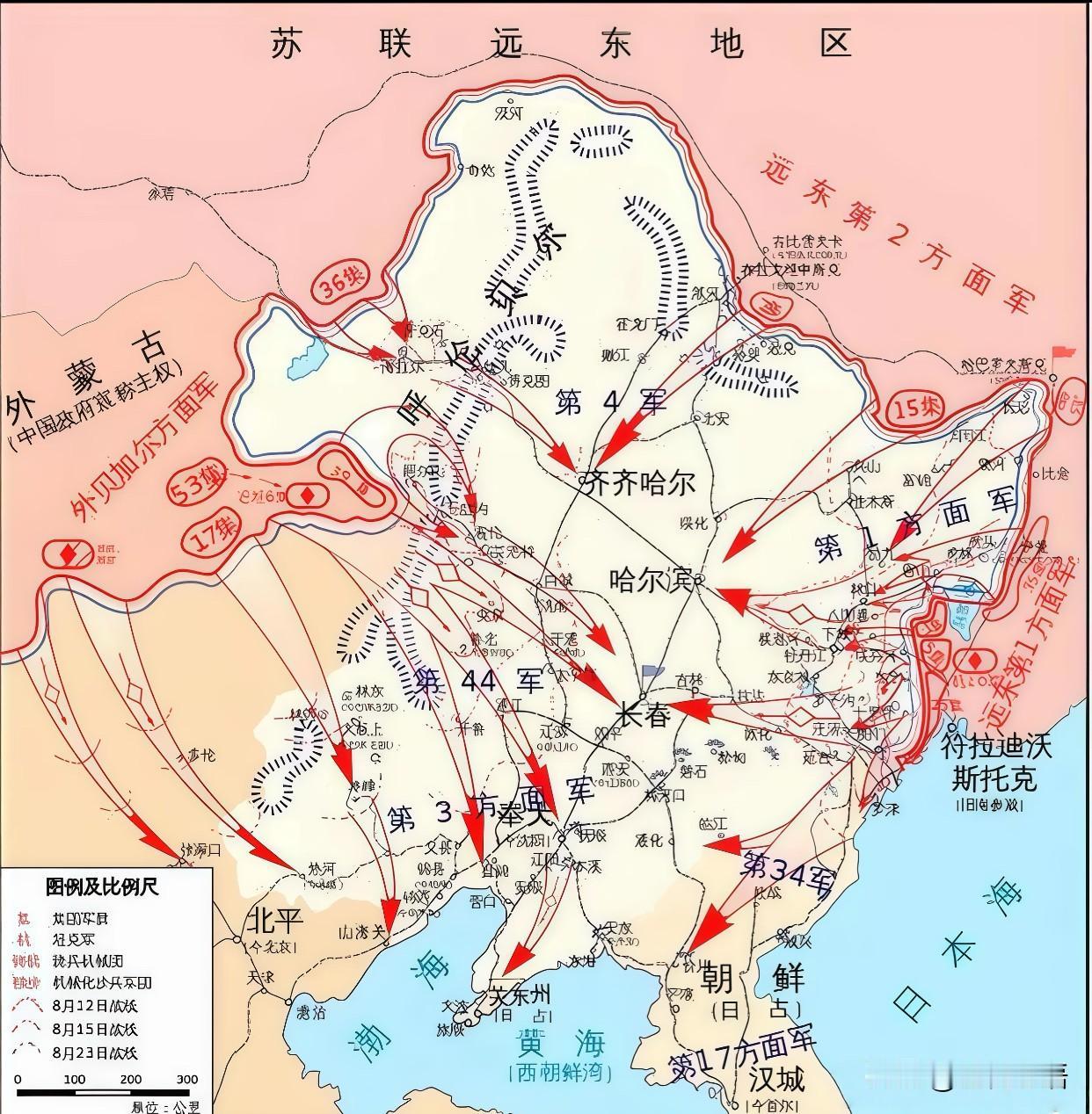1945年“八月风暴”，关东军被按在地上打！刷到这段历史，才知道当年日本关