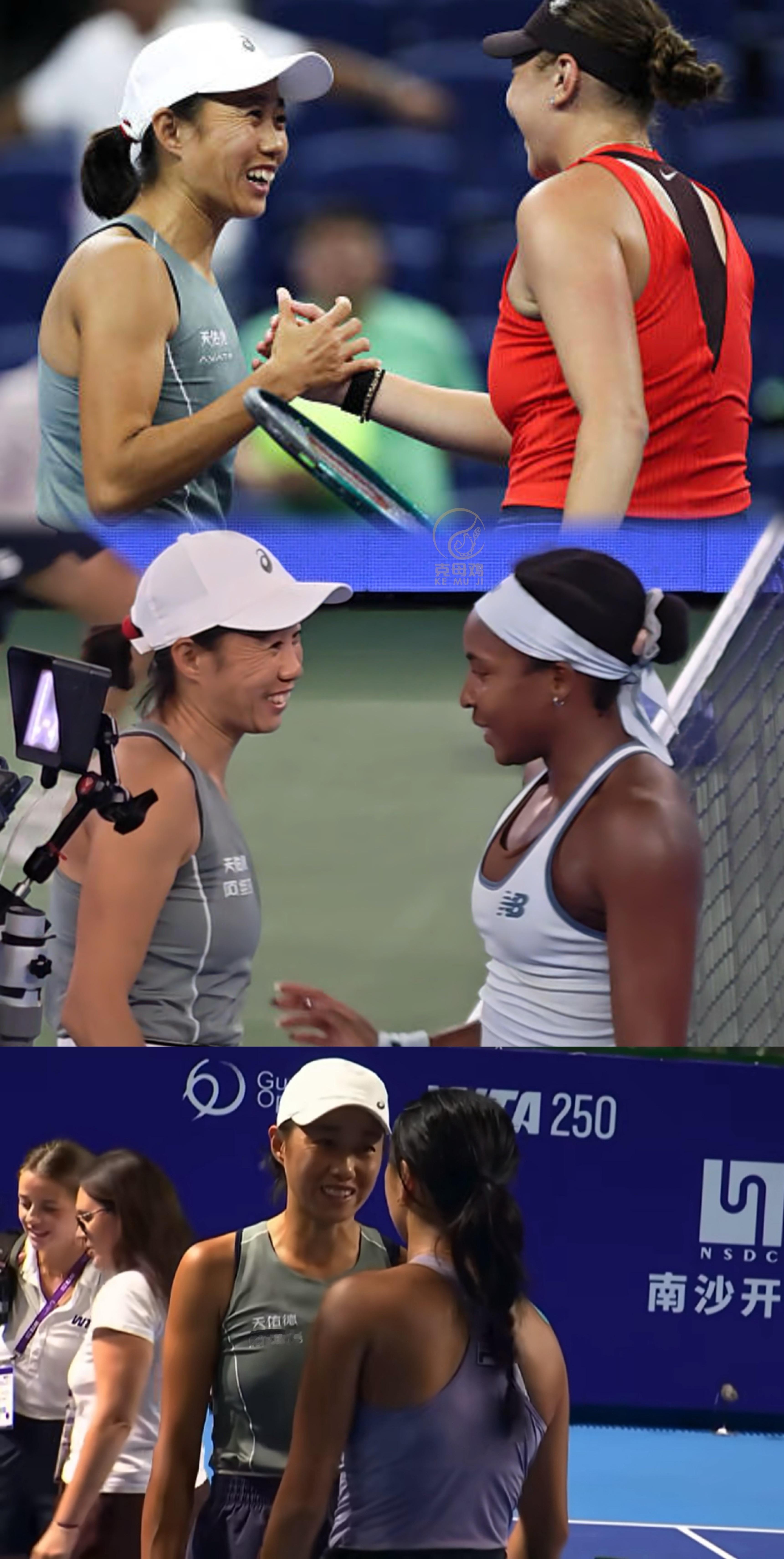 定律继续,今年中国赛季击败张帅的选手都最终夺冠,还都是美国人⬇️张帅中网第三轮输