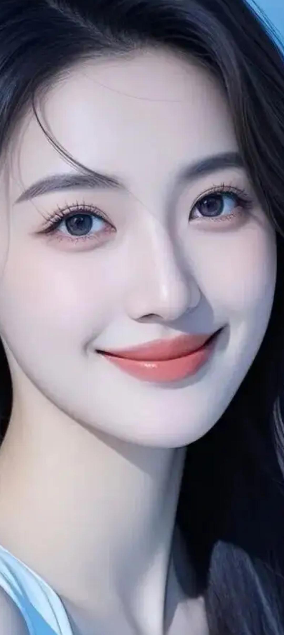 温柔甜美的微笑，照亮你的每一天！🌟✨