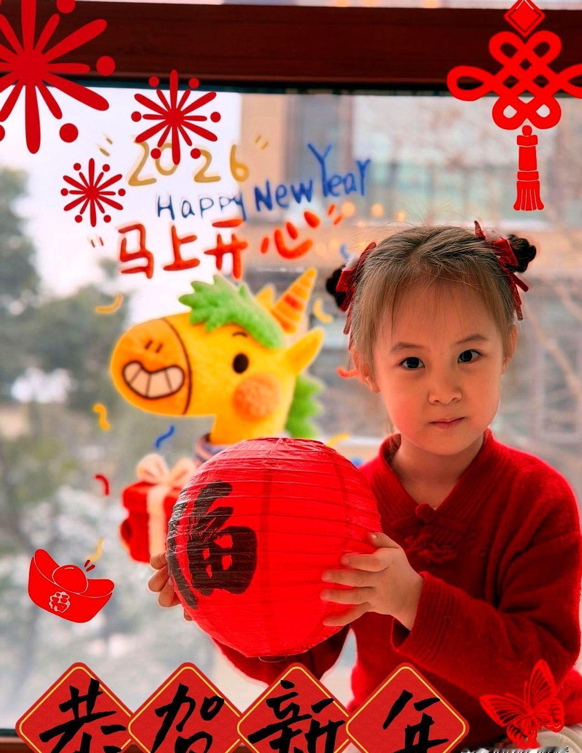 奥运冠军的女儿，4岁身高就超过1米2，这基因真的没话说。新年期间，前女排队长