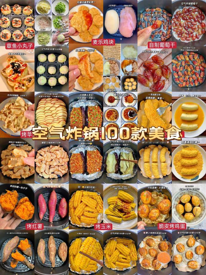 空气炸锅100款美食