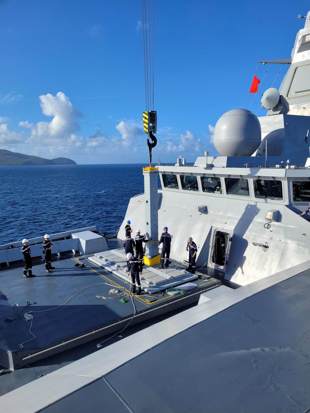 法国海军司令尼古拉斯·沃朱尔海军上将宣布，FDI级护卫舰的垂直发射系统（VLS