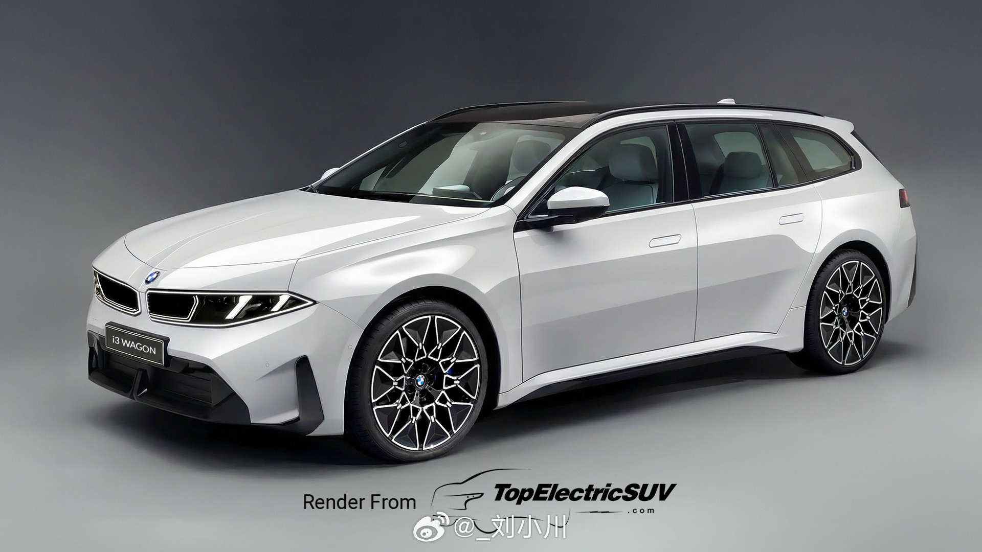 宝马下一代宝马i3Touring渲染图下一代宝马i3Touring渲染图，