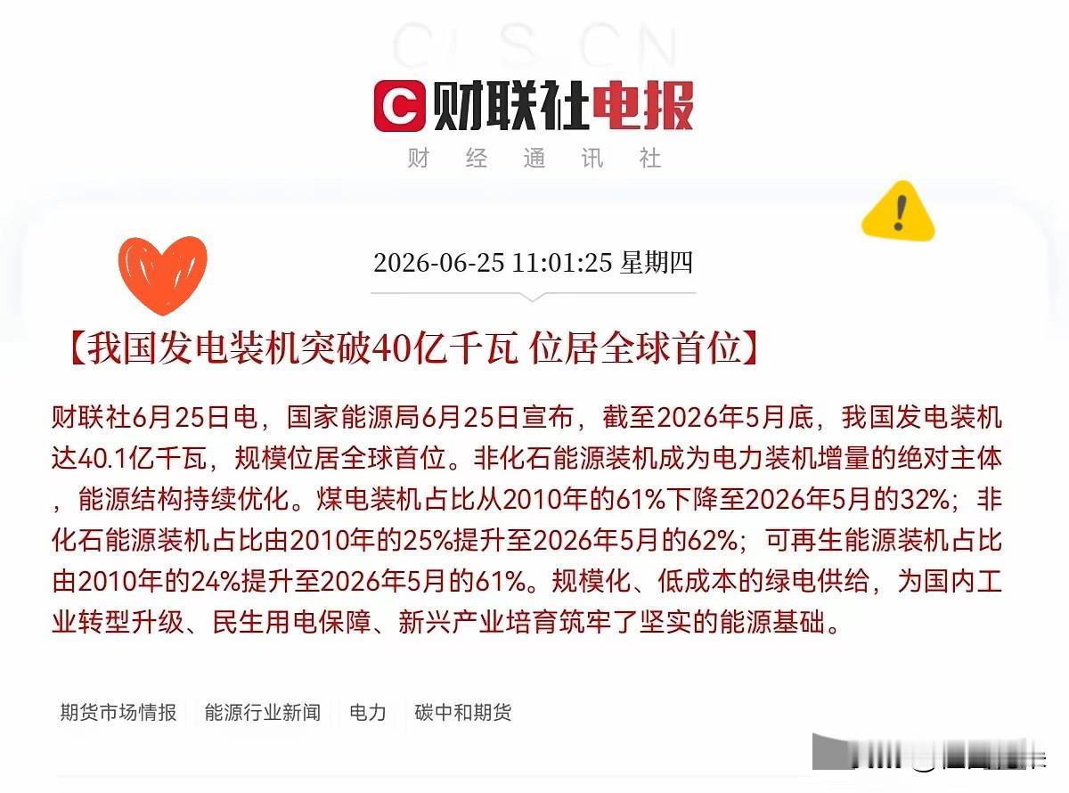 突发消息！突发消息！上午11点01分，这一则消息需要重视起来，国家能源局刚刚