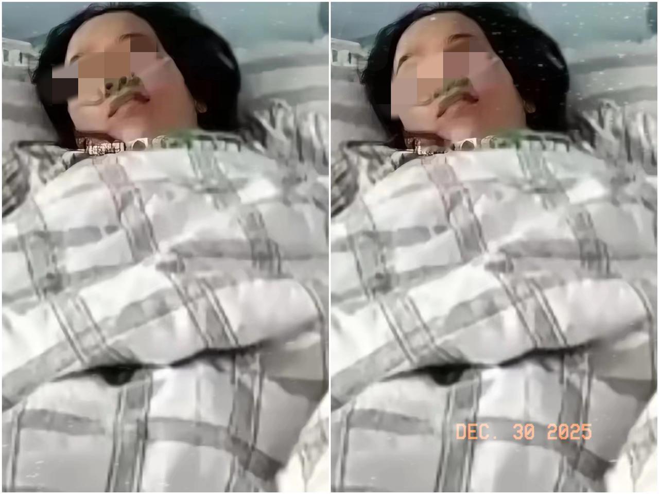 遭心！妻子患癌症晚期住院，丈夫不管不问，开车来为妻子买了一身，寿帽，寿衣，寿鞋