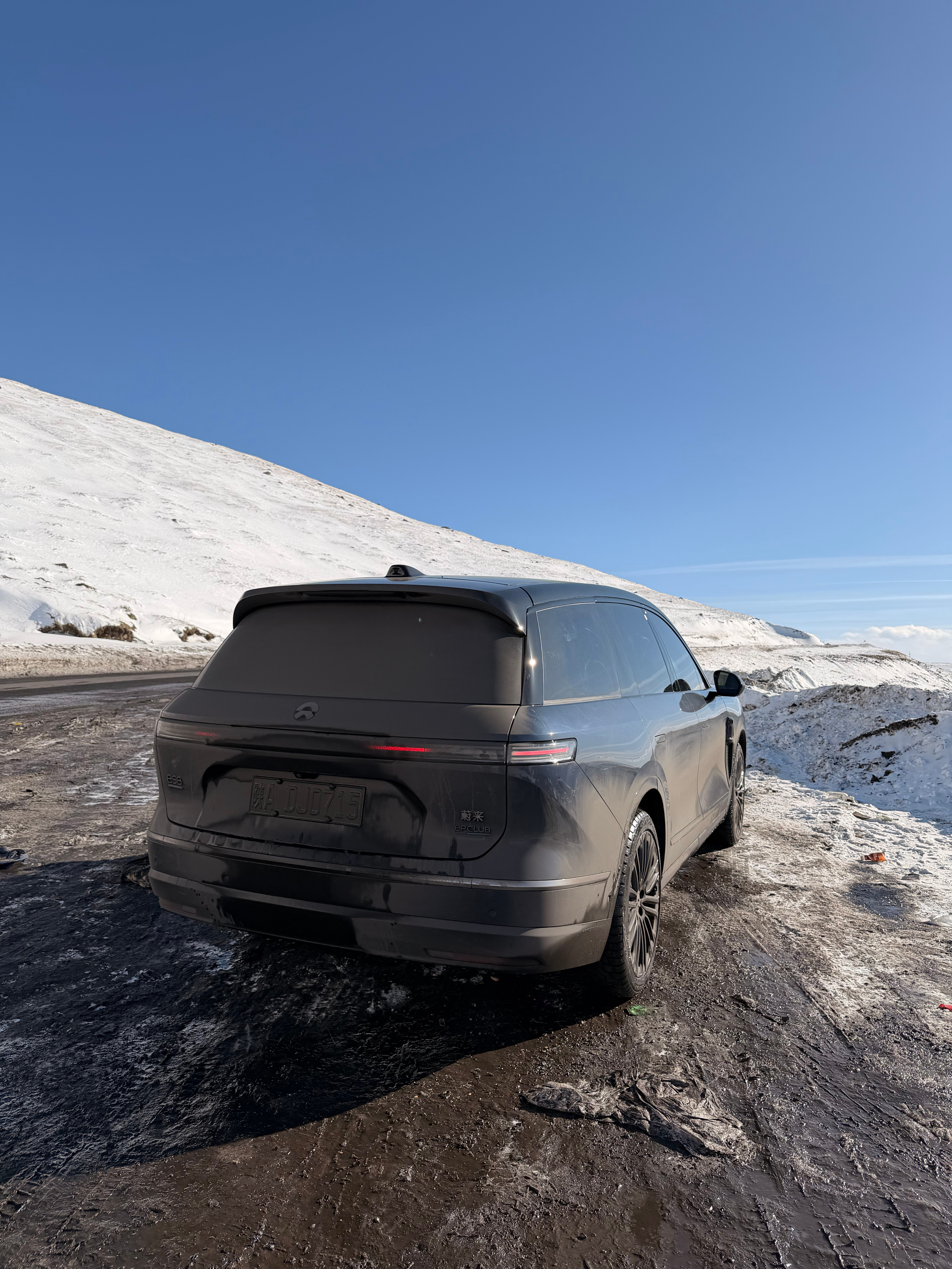 蔚来全新es8西安自驾新疆有的ES8娇生惯养，有的ES8…巴音郭楞