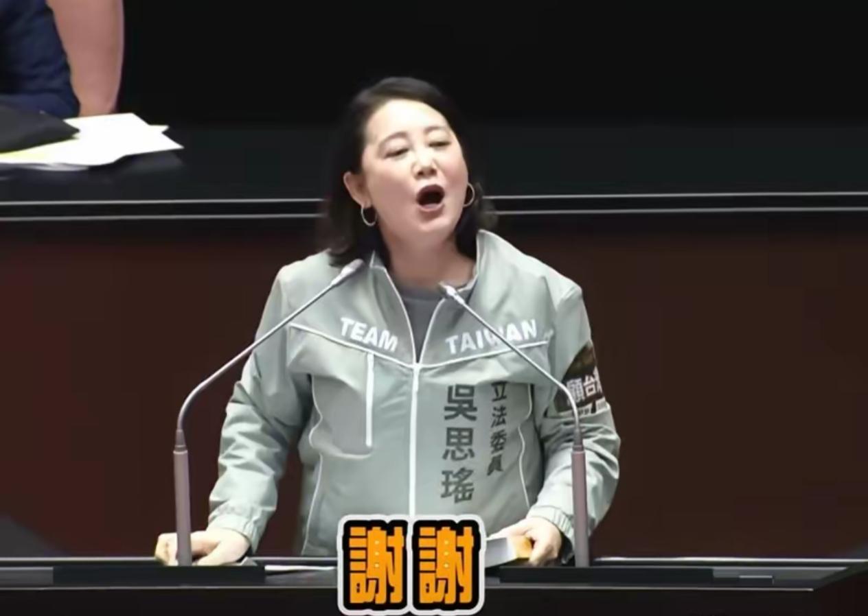 民进党立委吴思瑶本来长得挺面善的，却喜欢造谣生事，耍起泼来没人挡得住！