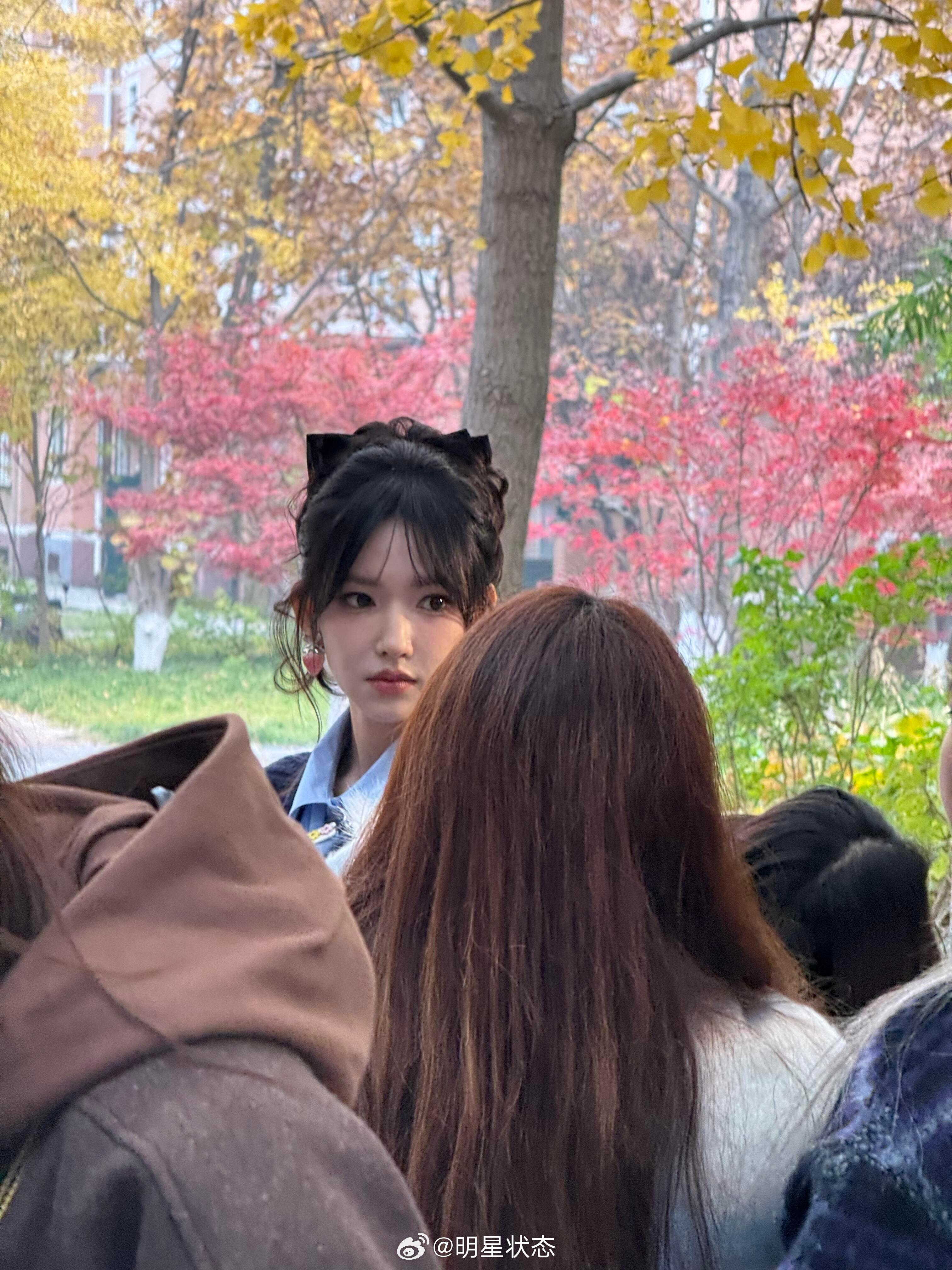 偶遇程潇！真人怎么能这么漂亮……​​​