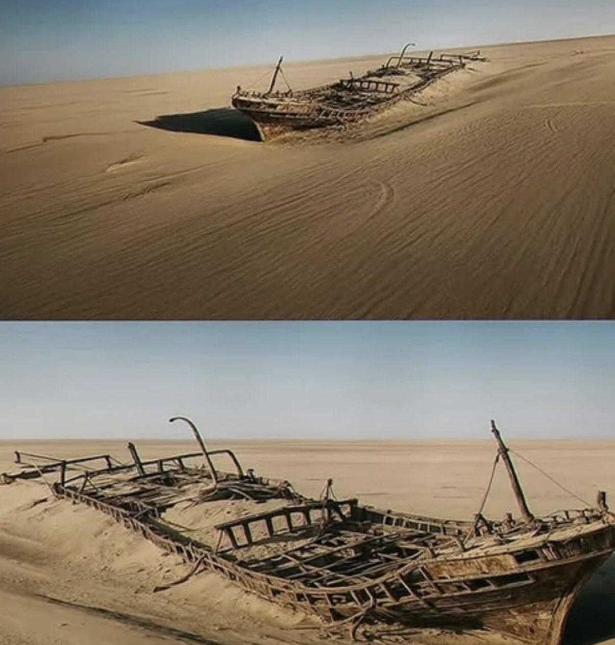 纳米比亚沙漠一次钻石开采作业的惊人发现：一艘名为“博姆·耶稣”号的沉船重现