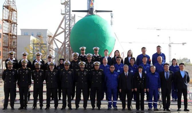 据报道，12月17日，出口巴基斯坦的麒麟级（S20）潜艇4号艇在武汉双柳船厂下水