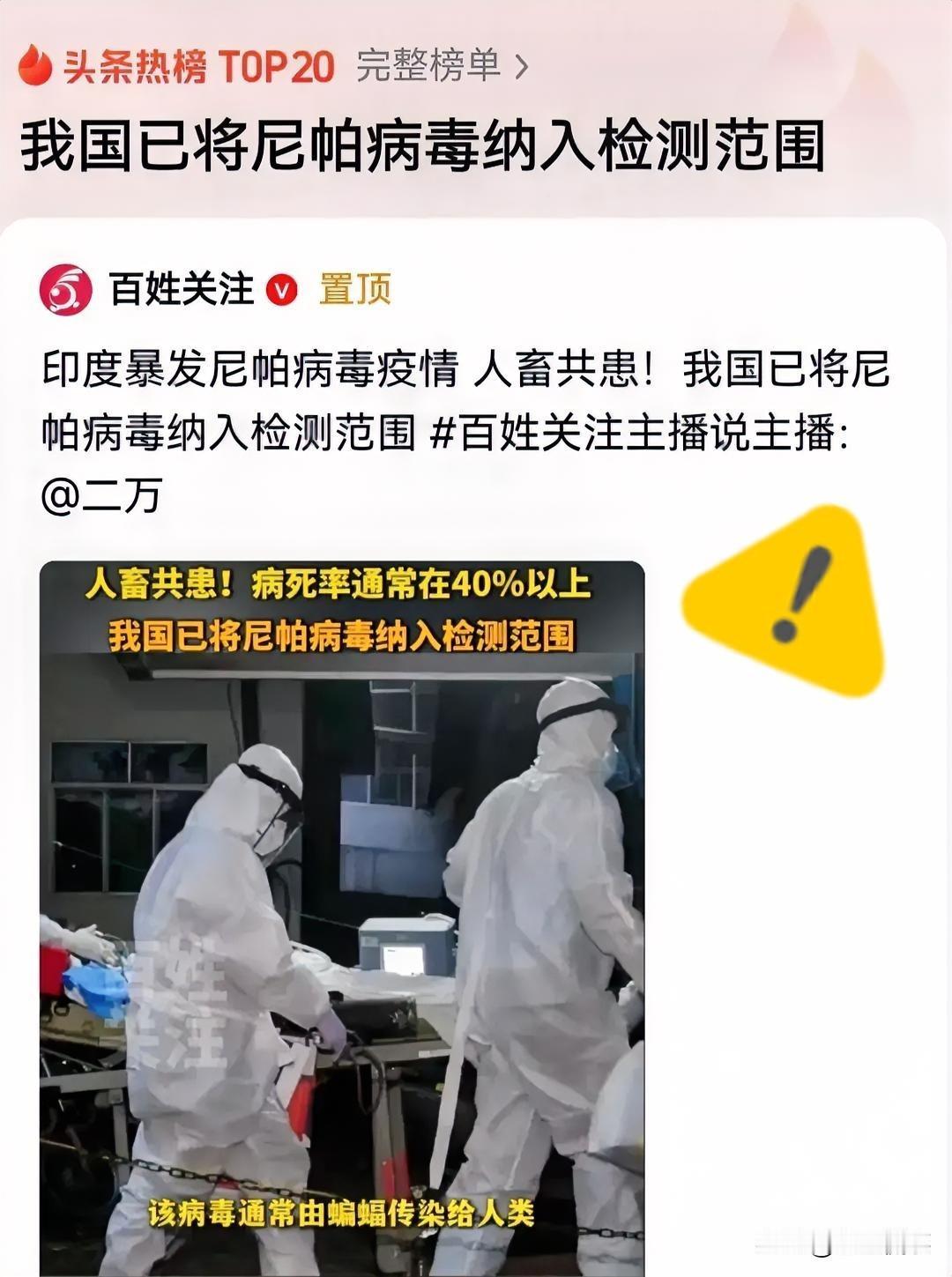 强烈建议国家严禁印度人现在进入国门，因为目前印度的尼帕病毒严重，传染率非常高，死