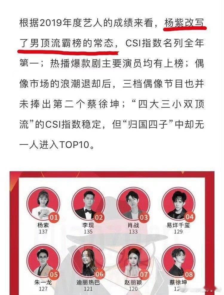 夏家村洗脑杨紫咖位和流量真是辛苦了[doge]实际上杨紫咖位和流量远比你们想象的要高