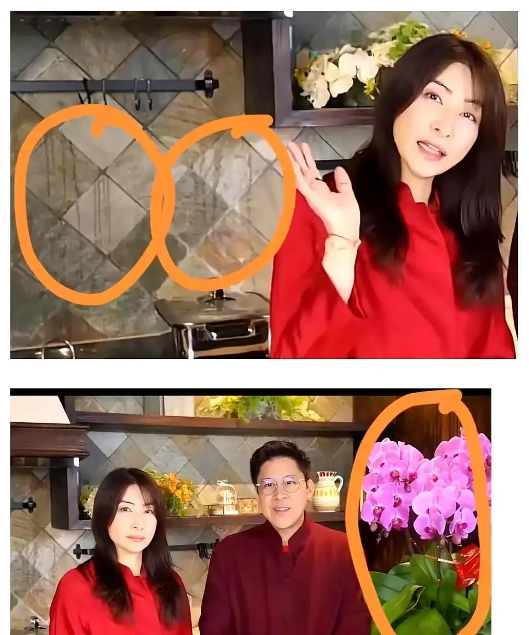 郭晶晶霍启刚在自家厨房拍拜年短片，镜头扫过灶台，墙上几块深褐色油渍抢镜，6亿