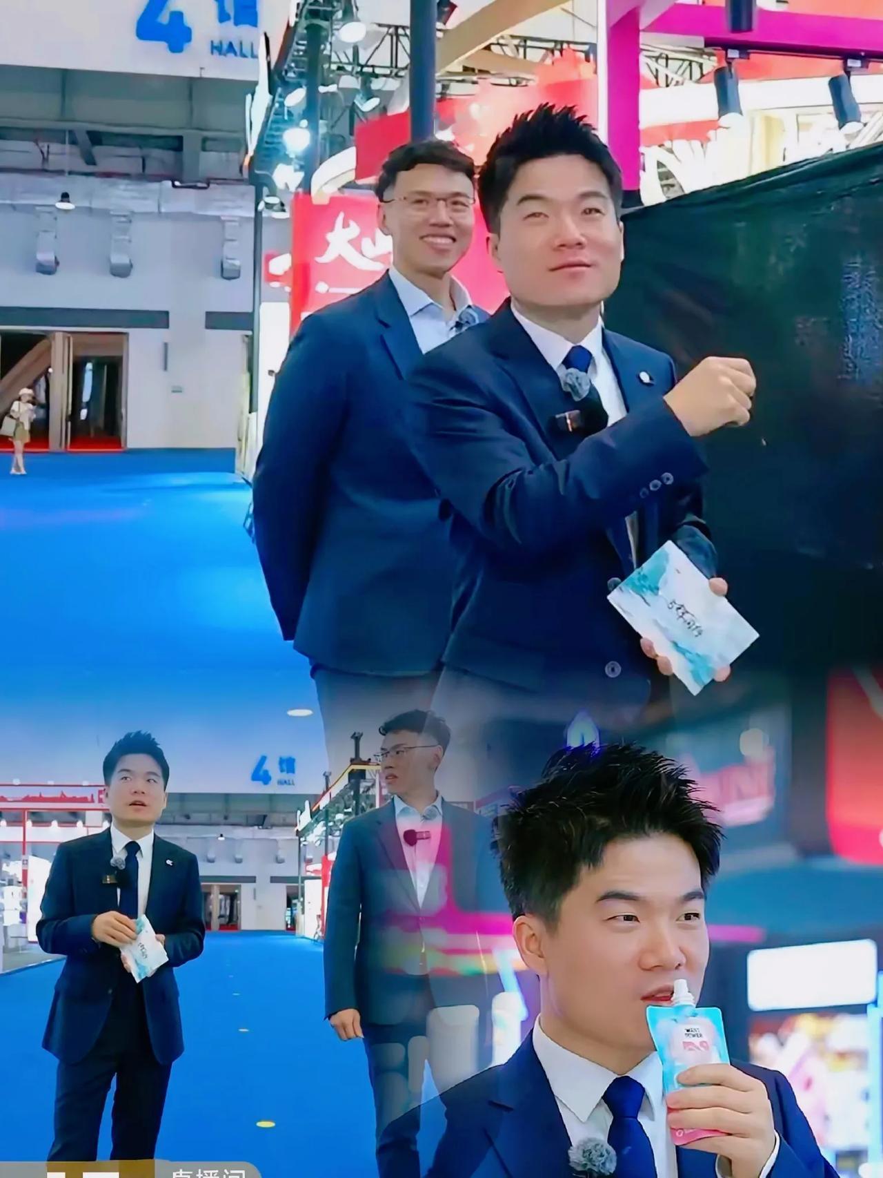 别被黑子带偏！董宇辉消博会直播，格局真的藏不住了！受海南消博会官方特邀，