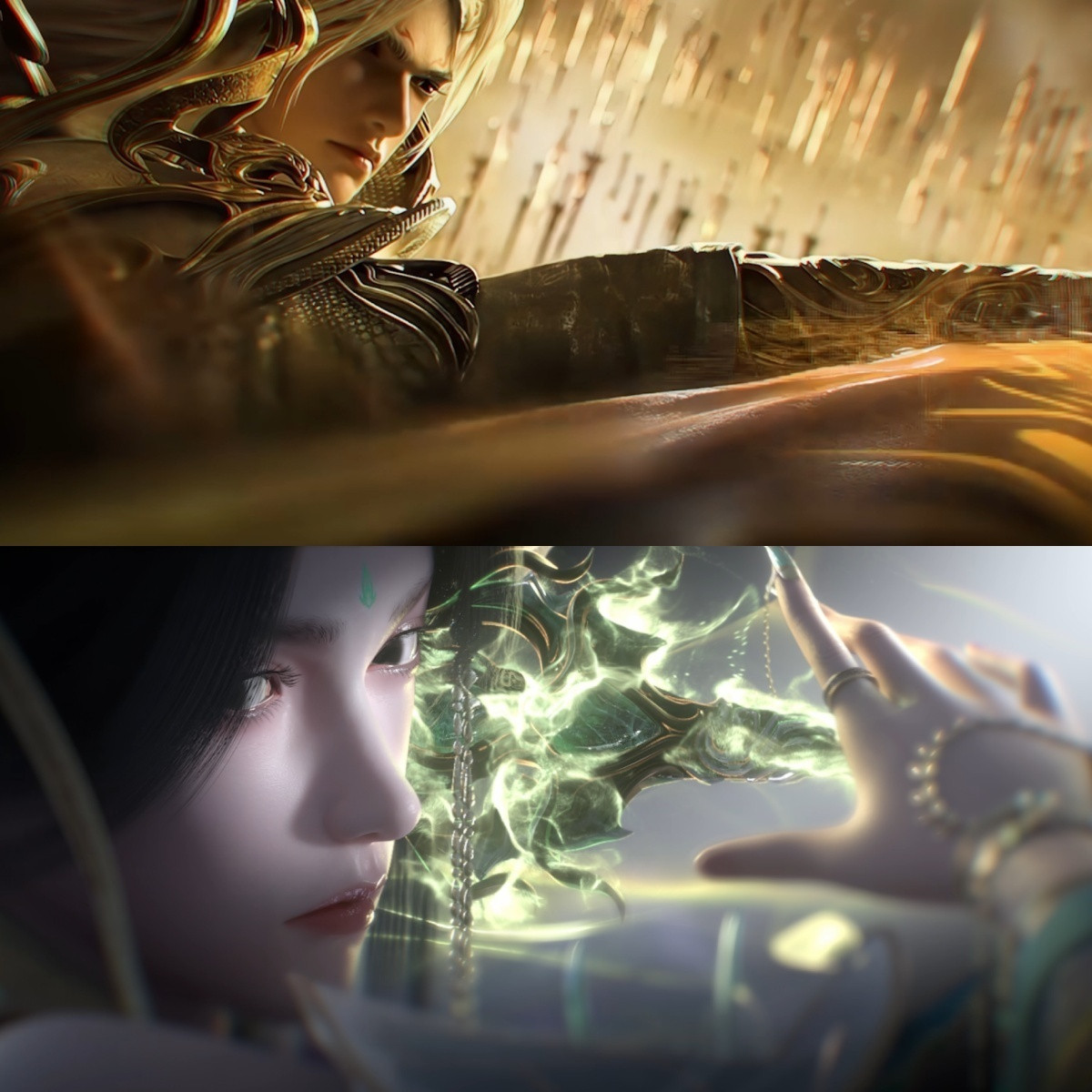 完美世界动画好美！好帅！期待师徒联手共抗异域