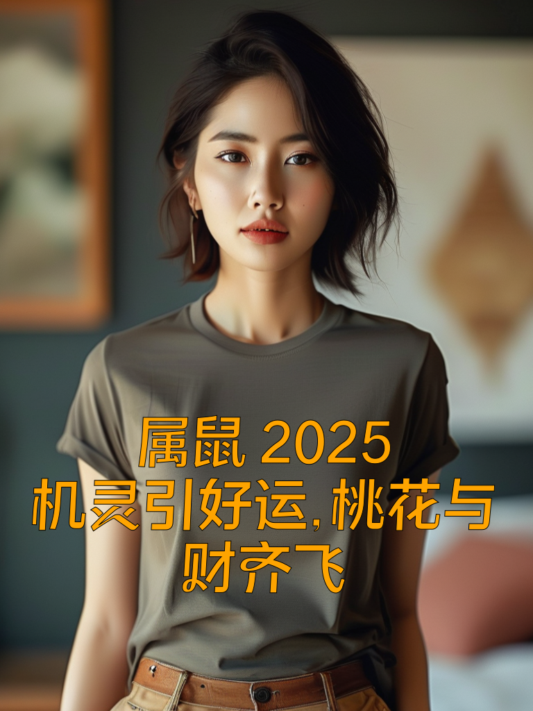 属鼠2025：机灵引好运，桃花与财齐飞