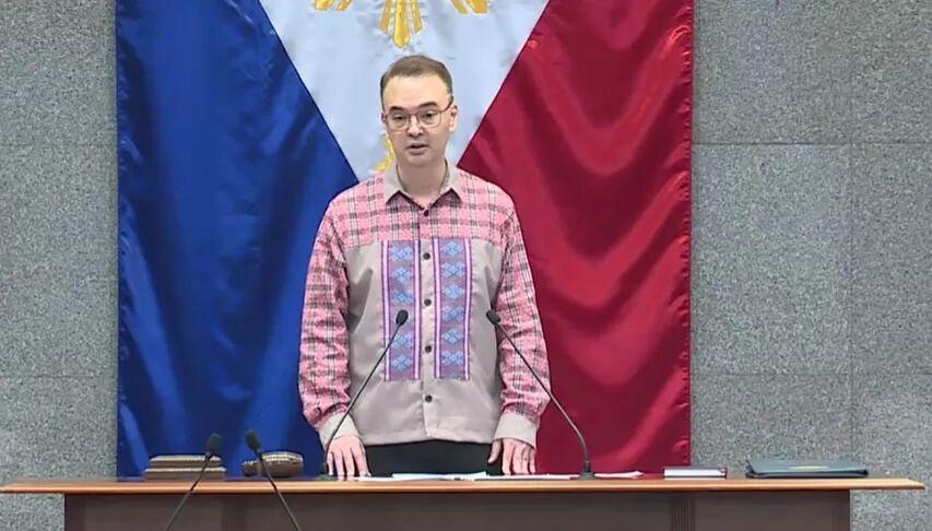 新任参议长出手不凡！5月12日，菲新任参议长卡耶塔诺明确声明，一旦众议院提交莎