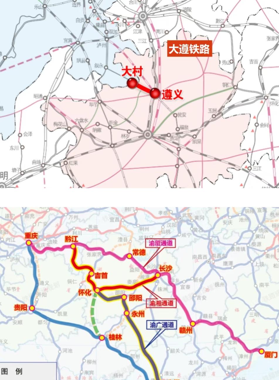 黔吉高铁7月获批，9月开建！渝厦通道瓶颈打通，重庆4小时到长沙，酉阳、秀山首通高