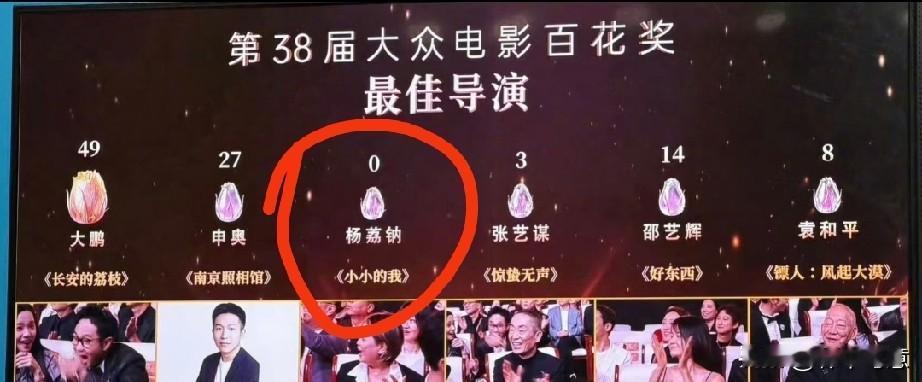 百花奖最讽刺的，不是王宝强的0票，也不是马丽的2票，而是《小小的我》的导演，