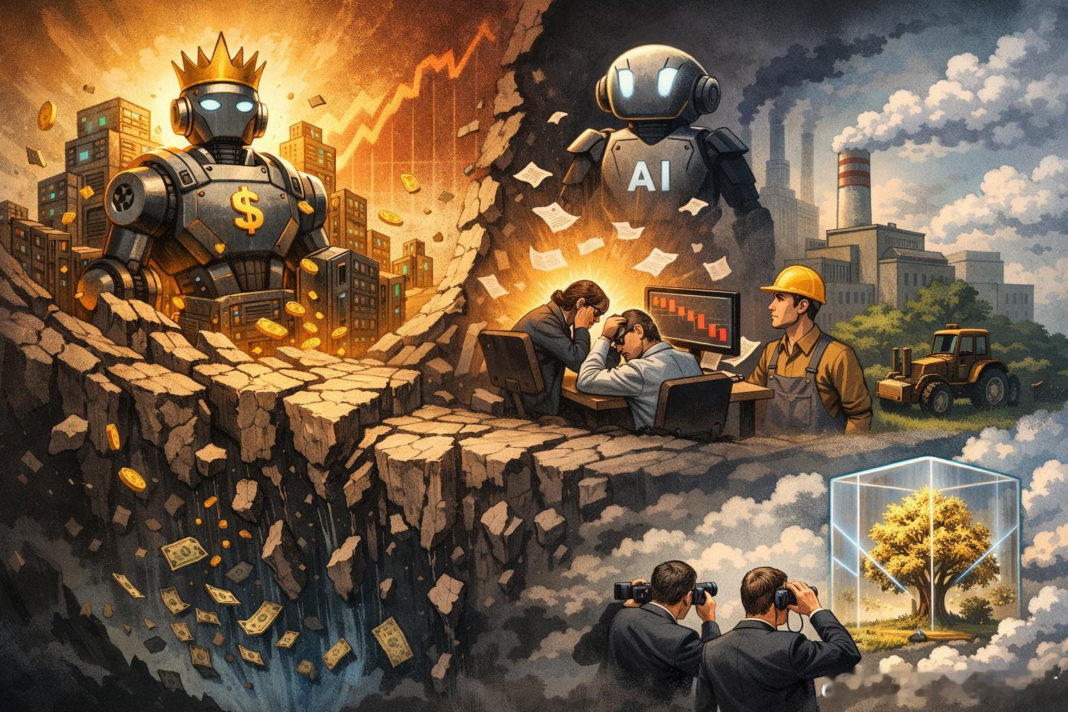 AI交易正在变味：高盛警告下半年“杀估值”时刻，基建先挨刀，应用输家更难翻身当A