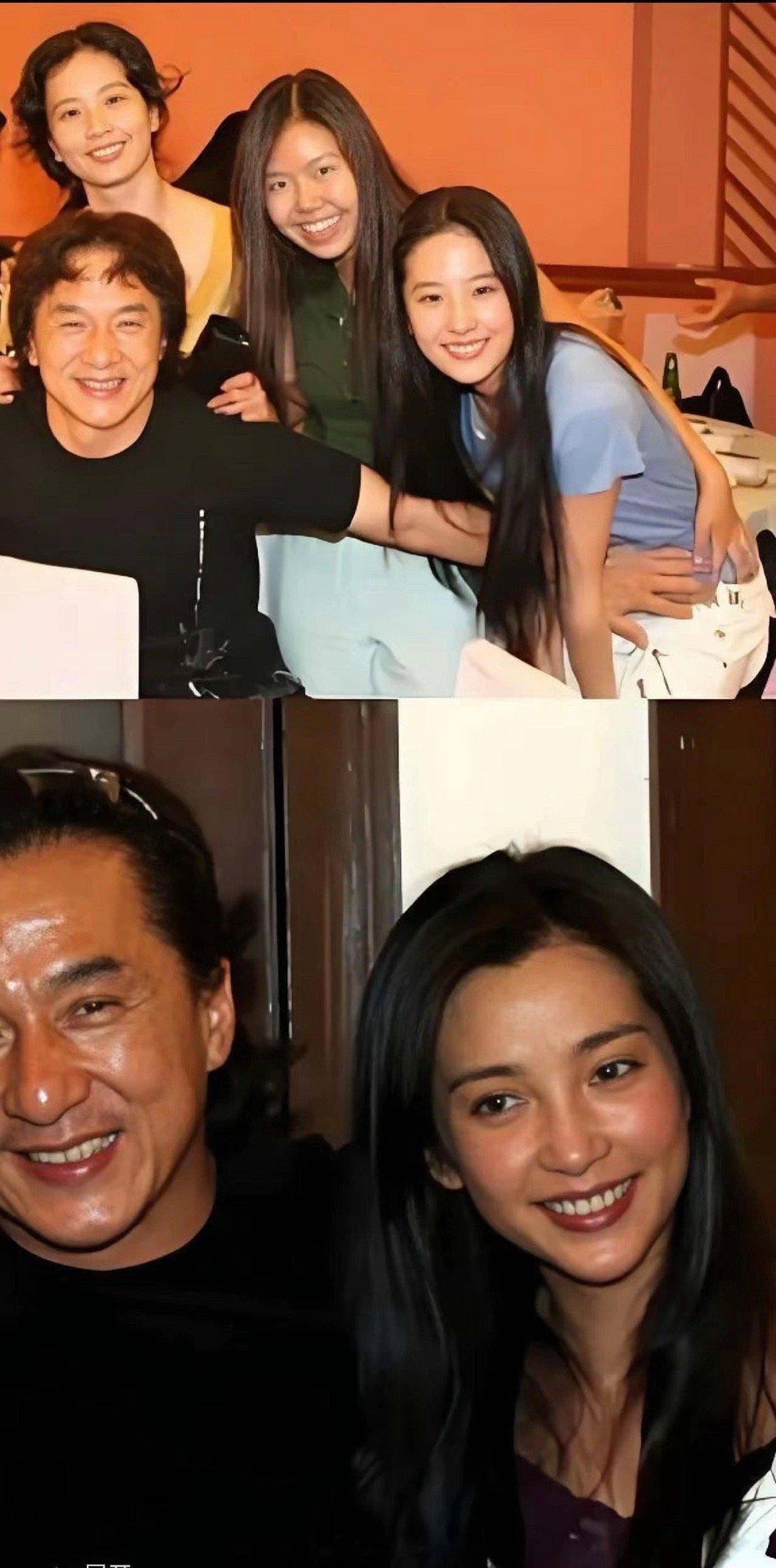 刘亦菲我认识，成龙右边这个美女看着好眼熟，就是叫不出名字来！