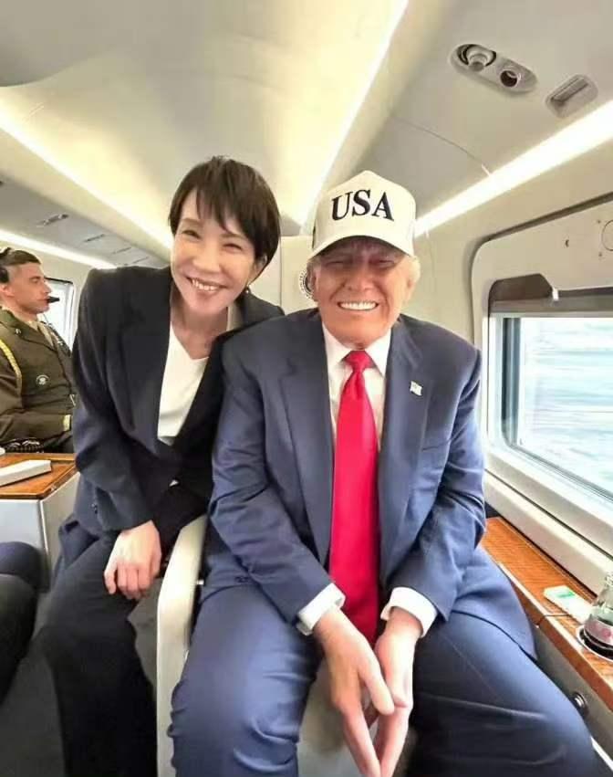 特朗普刚来，日本那边紧跟着也有人来了。5月15日，日本女大臣黄川田仁志要到上