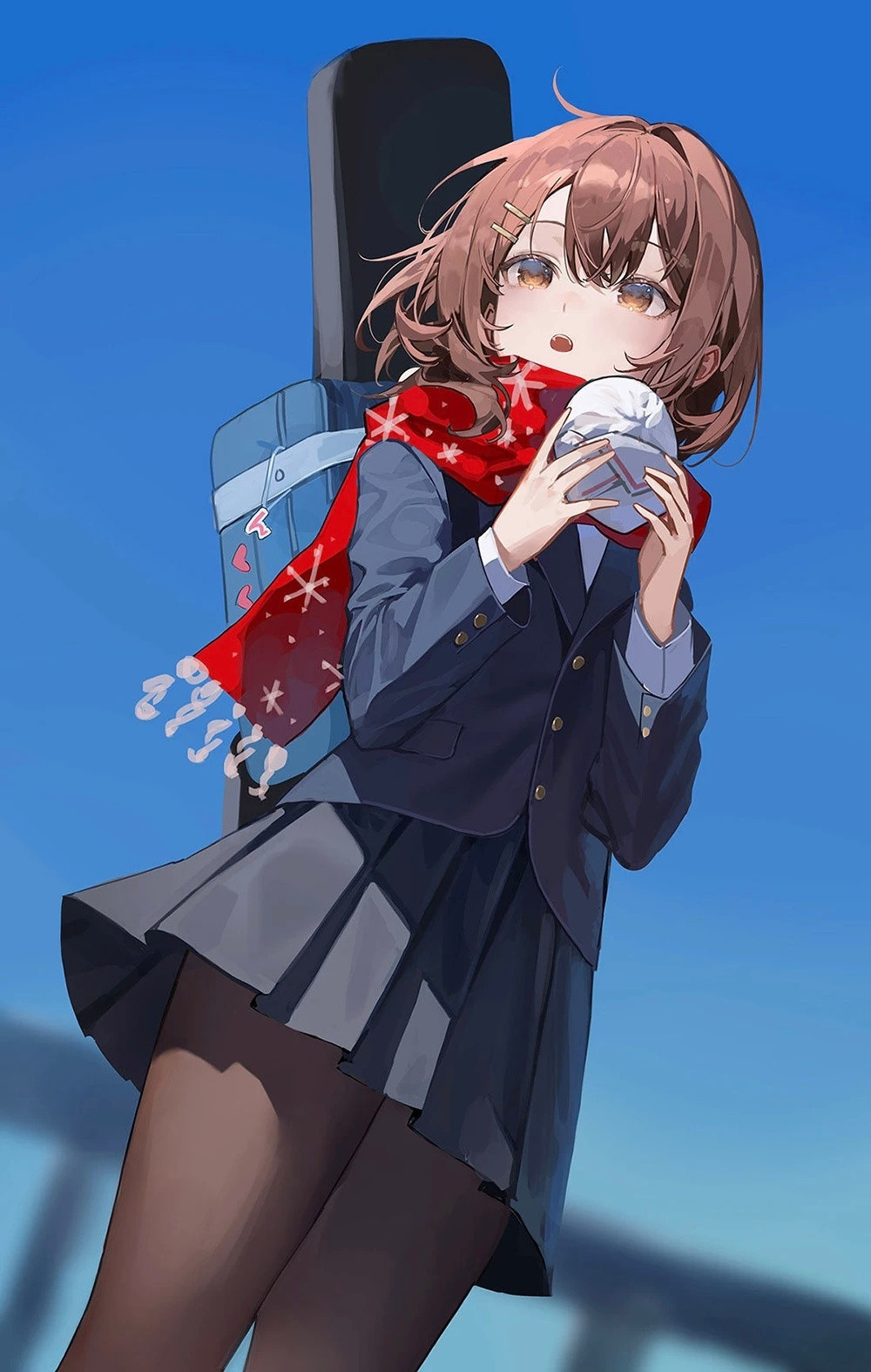 动漫超话创作官超话repo日记新年迎喜番画师siki的二次元角色插画，笔触