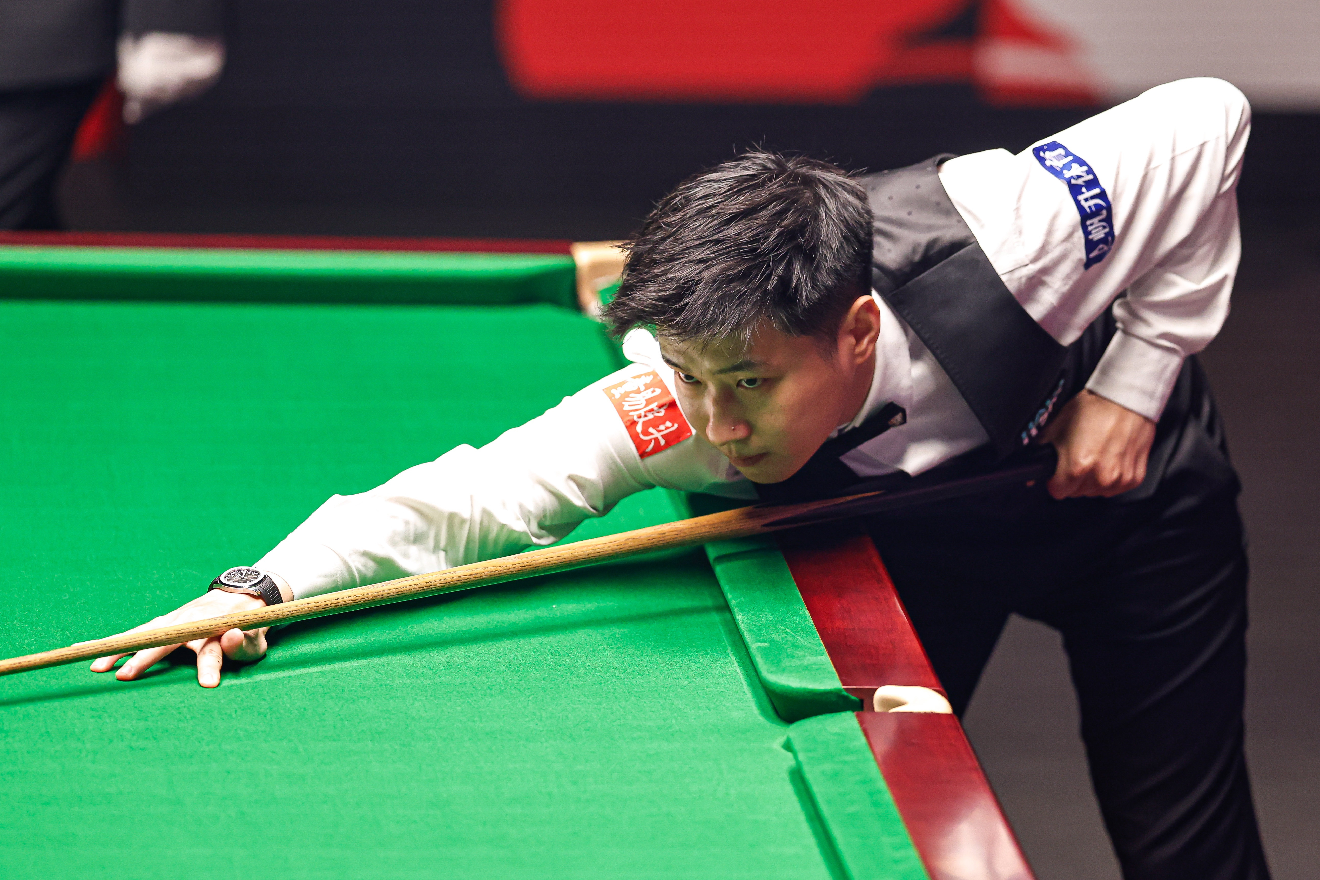 赵心童: 不知道怎么赢下来的, 3-5落后时就是不想让他赢得太轻松