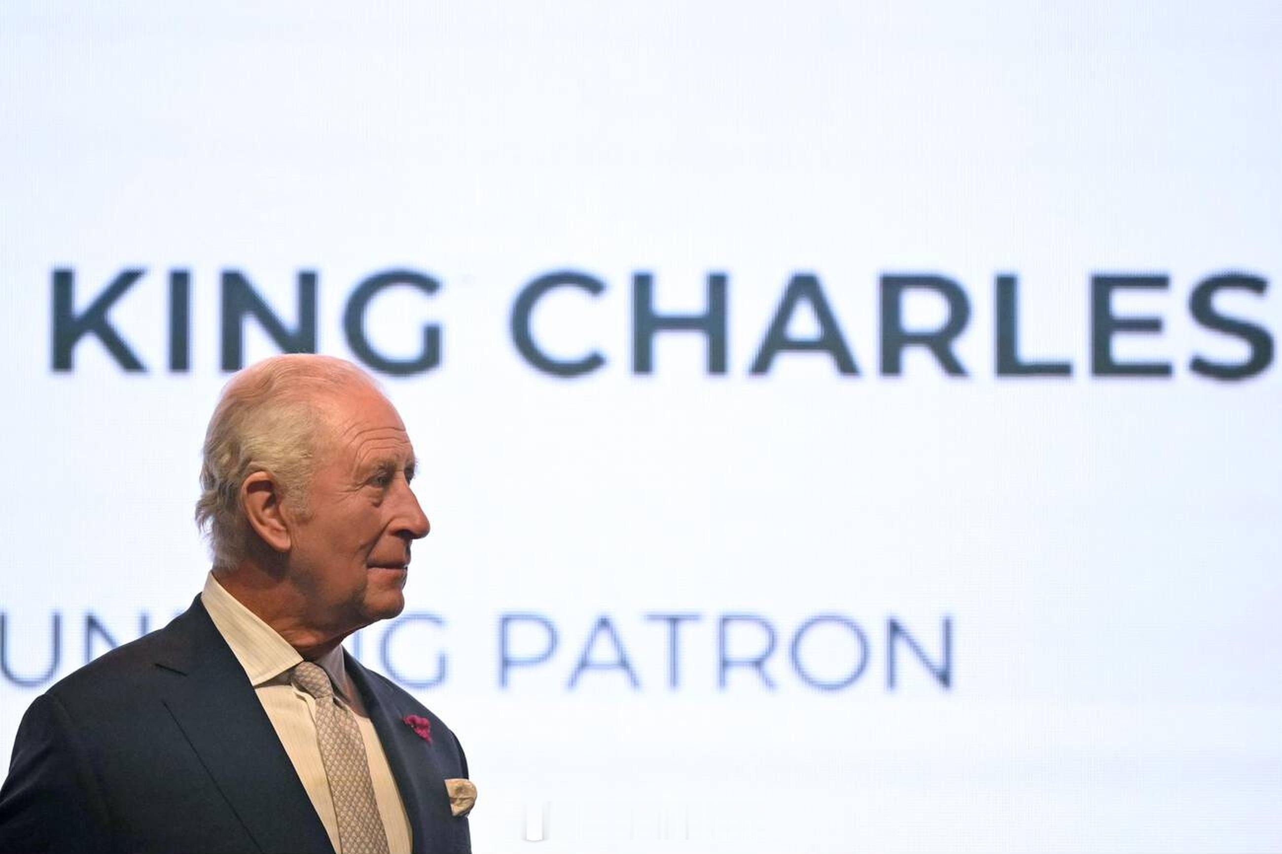 英国王室2026年6月9日，查尔斯三世在伦敦半岛酒店参加英国亚洲信托招待会。