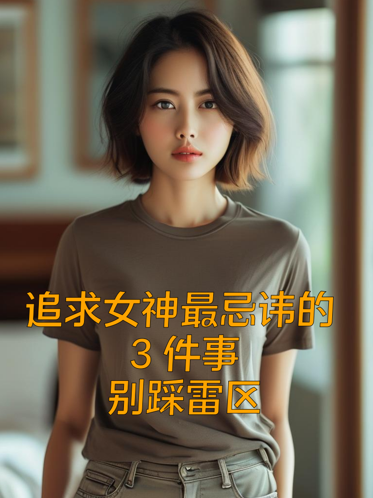 追求女神最忌讳的3件事，别踩雷区