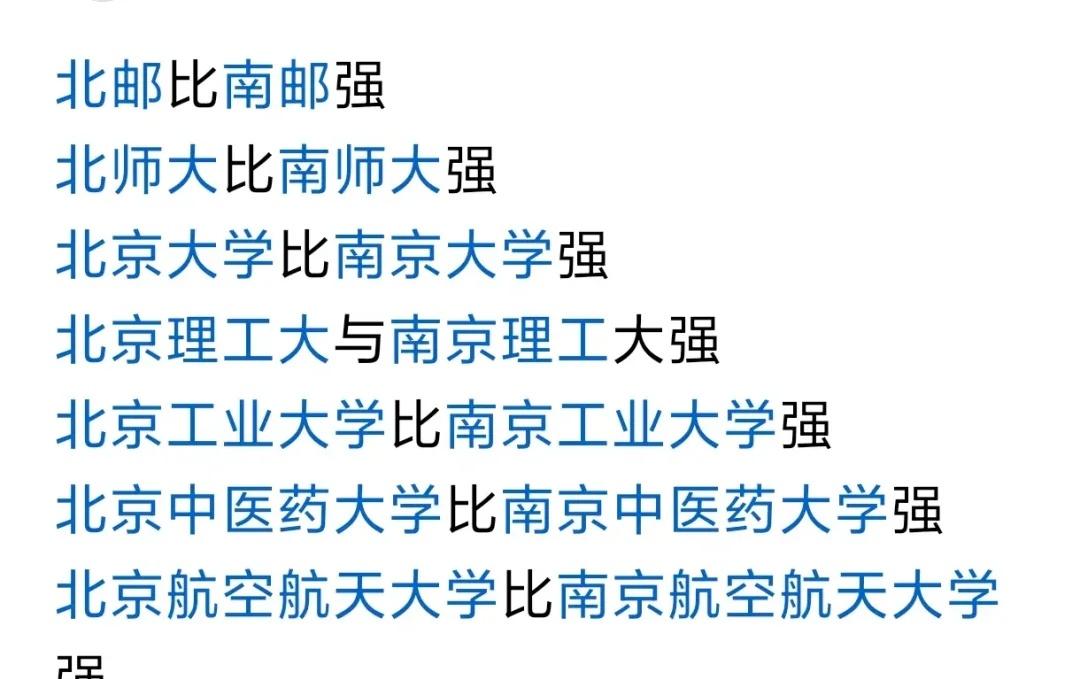 南京高校实力强劲，无出其右其实，农业大学方面就是一个例外，南京农业大学可比北京