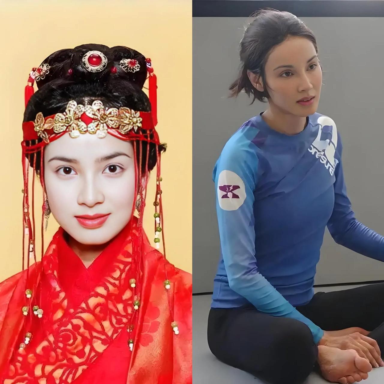 演过《寻秦记》的老牌香港明星雪儿复出了，估计后面会先在一系列影视作品里客串。不