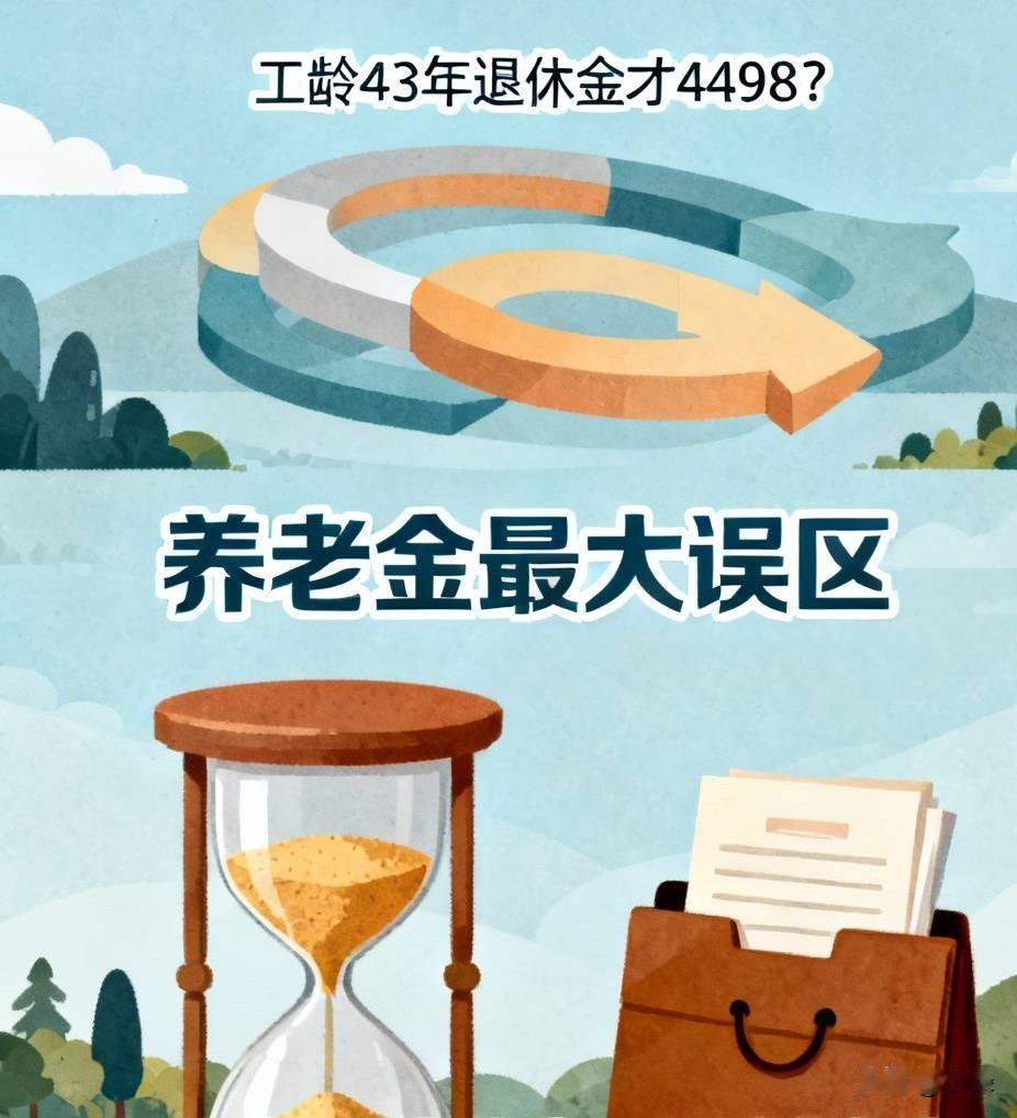 工龄43年退休金才4498？终于揭穿养老金最大误区！很多人一辈子都搞错了！工