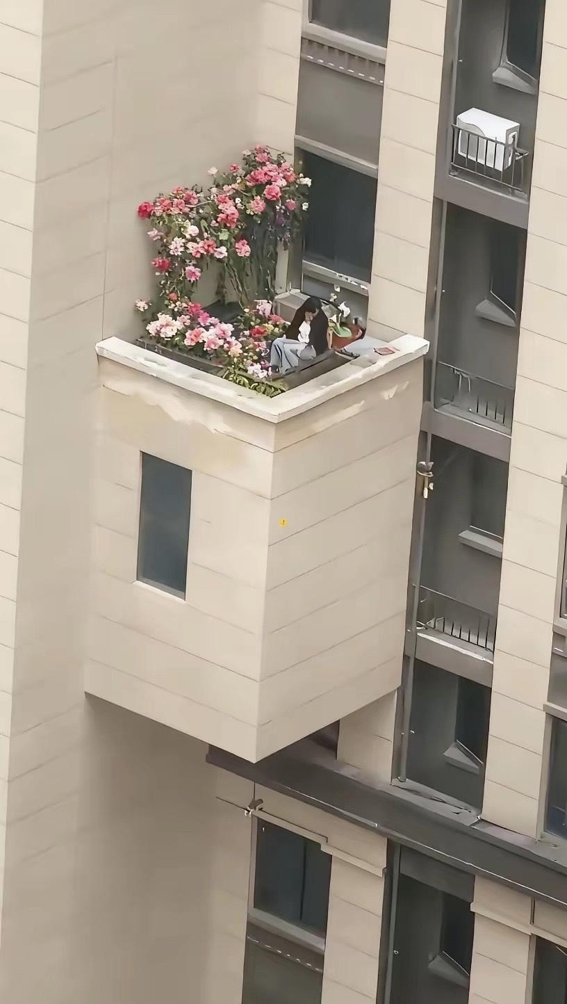 为了这点种花的空间，生命安全也不顾了[捂脸哭][捂脸哭][捂脸哭]