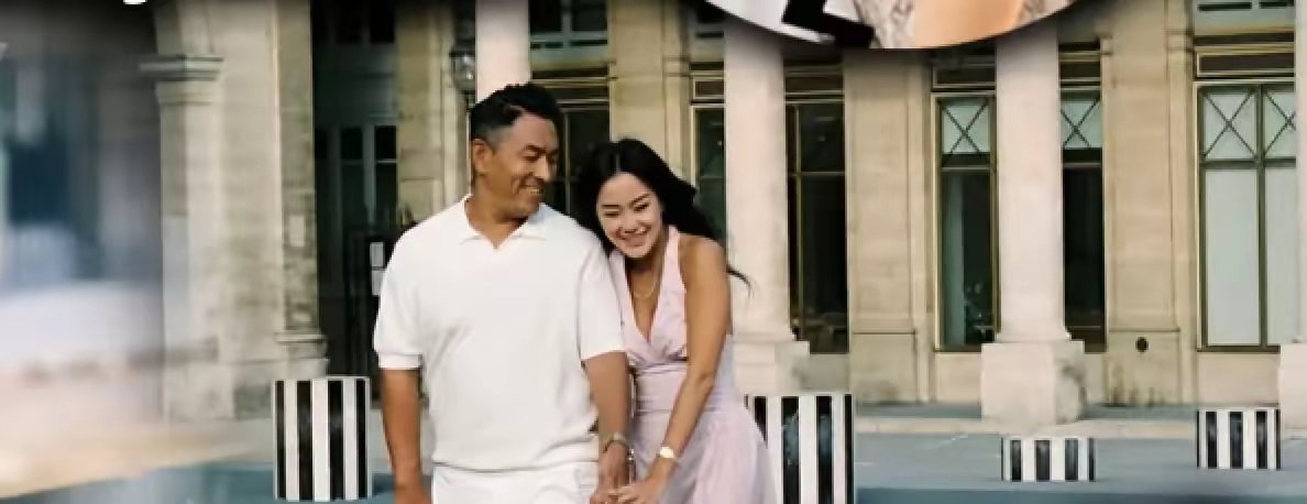 何正德与新欢巴黎写真曝光，两人在街头搂抱亲吻，林恬儿至今沉默​​​