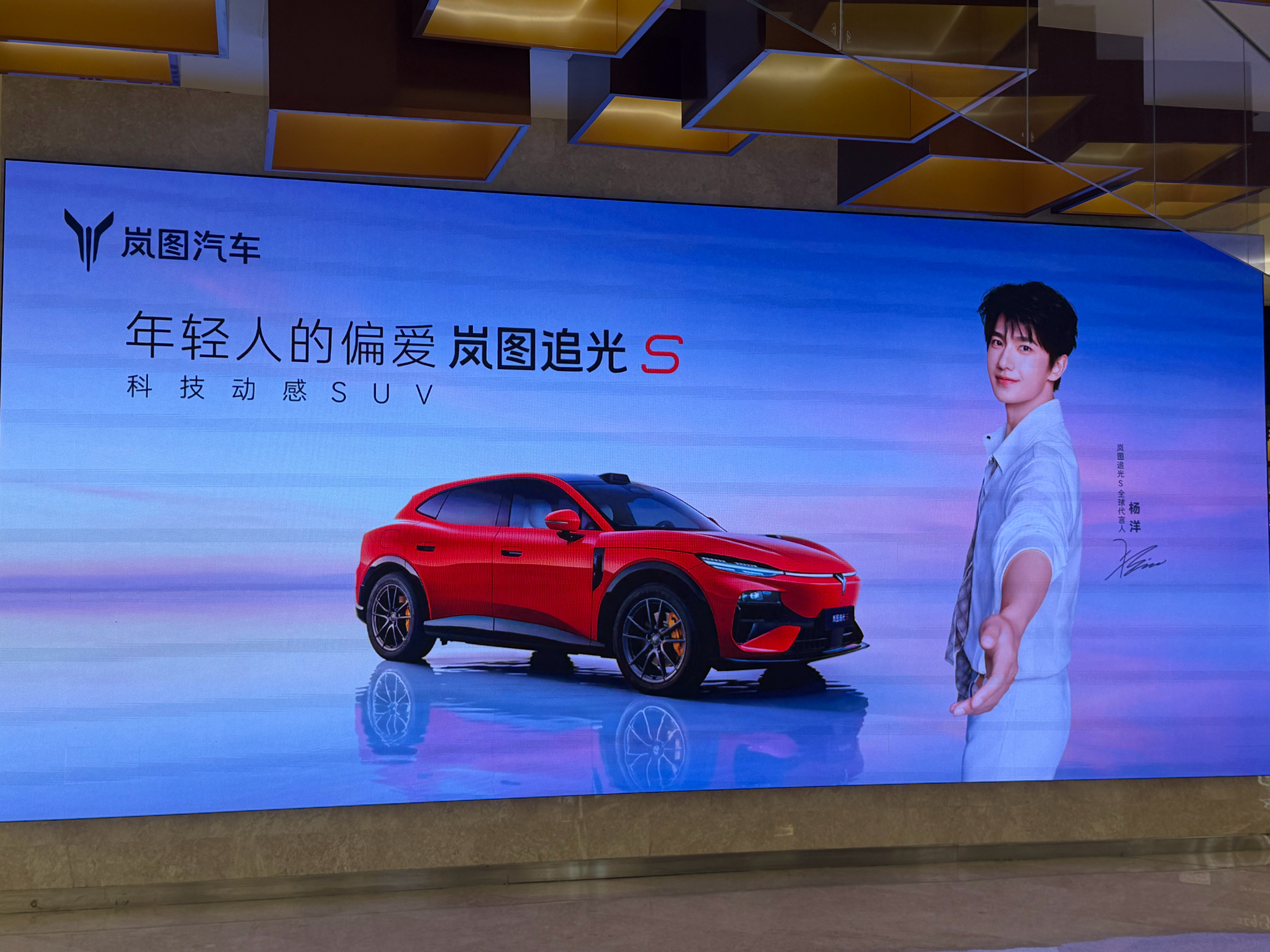 杨洋的帅是直观的，醒目的，权威的。​​​