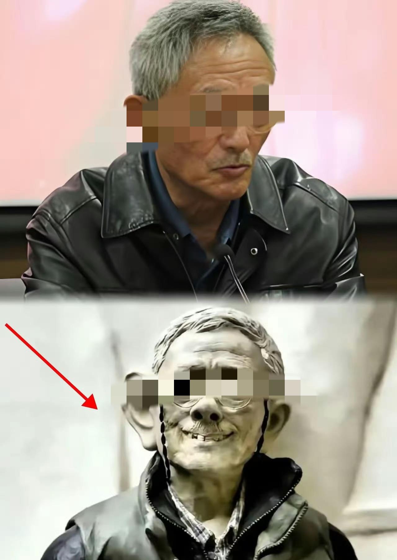 这波“用魔法打败魔法”直接把田世信教授架在火上烤！网友反手设计的那尊雕像，五官拧