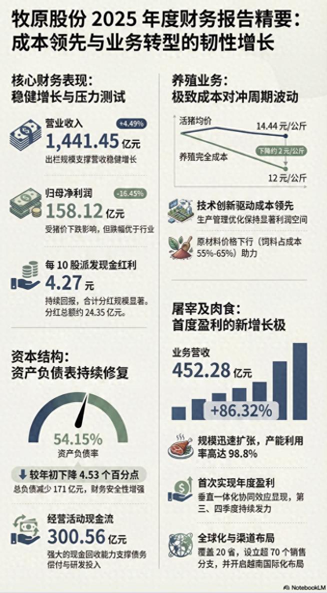 最近猪价跌到了六年新低，作为生猪养殖龙头的牧原股份，日子也跟着承压，但好在没坐以