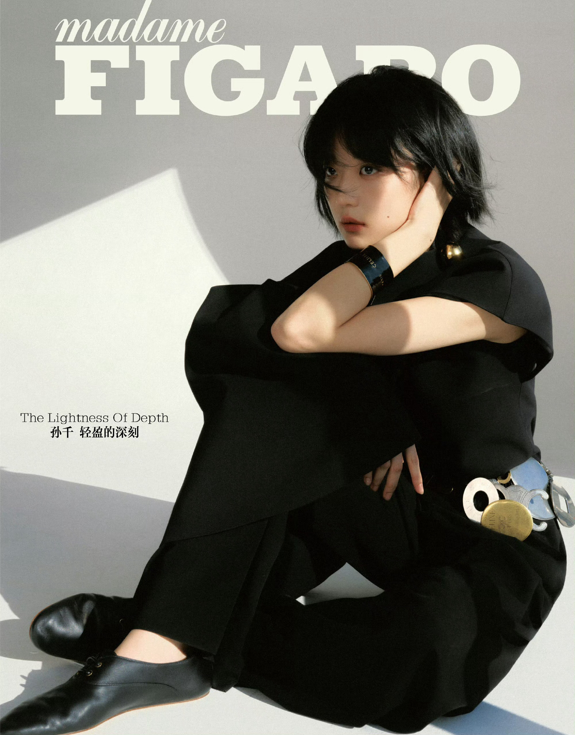 孙千费加罗自洽流光封面大片孙千费加罗一月刊封面大片摄影｜WangLei-and-